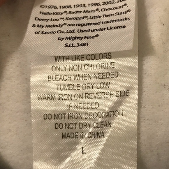 Hello Kitty - Long Sleeved Sweatshirt (Large) - Picture 4 of 6